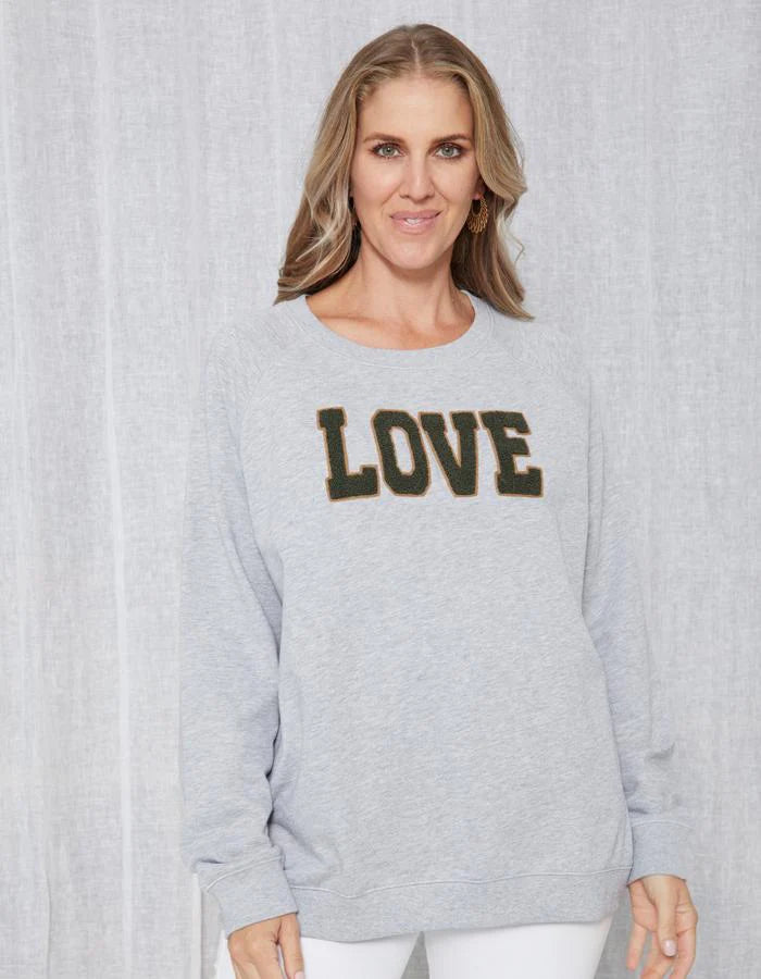 Sweater - Grey Marle Love