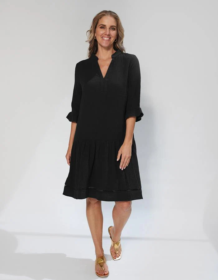 Bermuda Dress - Black