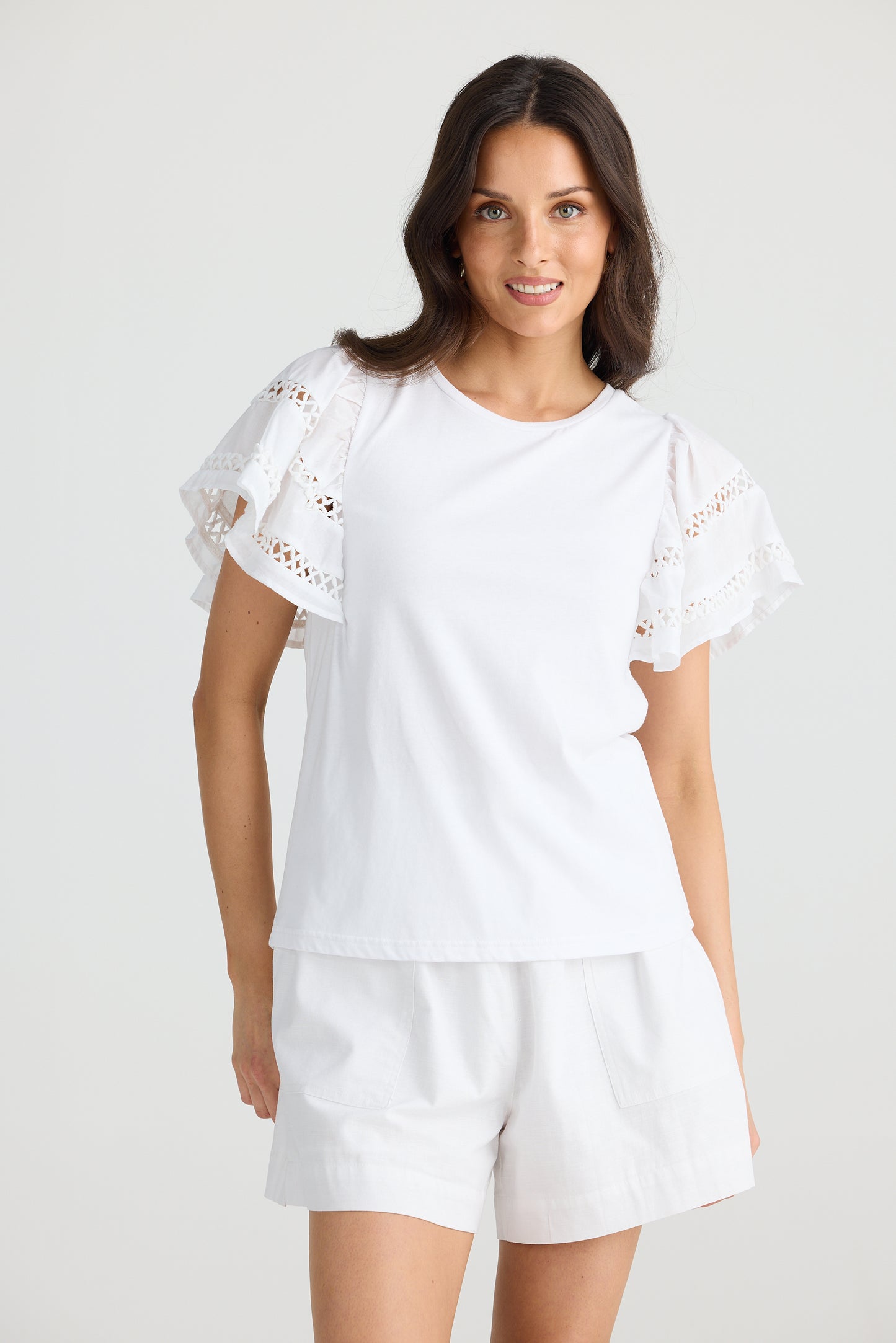 Chloe Tee - White