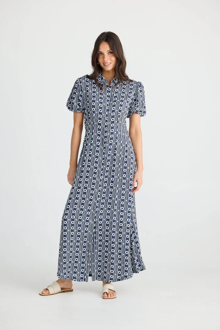 Maria Dress - Navy links