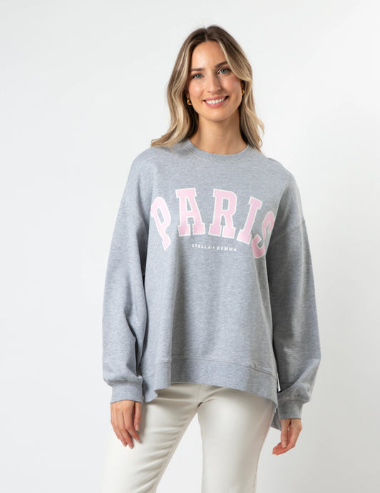 Sunday Sweater - Grey Marle Paris