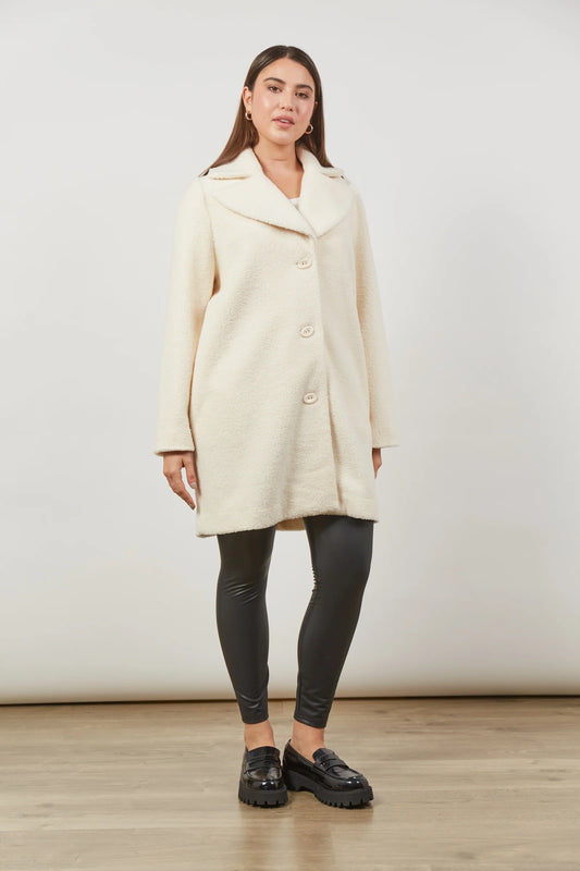 Allure Coat - Cream