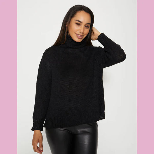 Stella and Gemma Goldie Jumper - Black