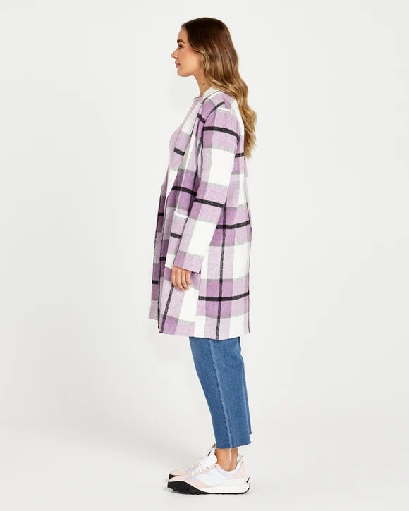 Jodi Check Coat